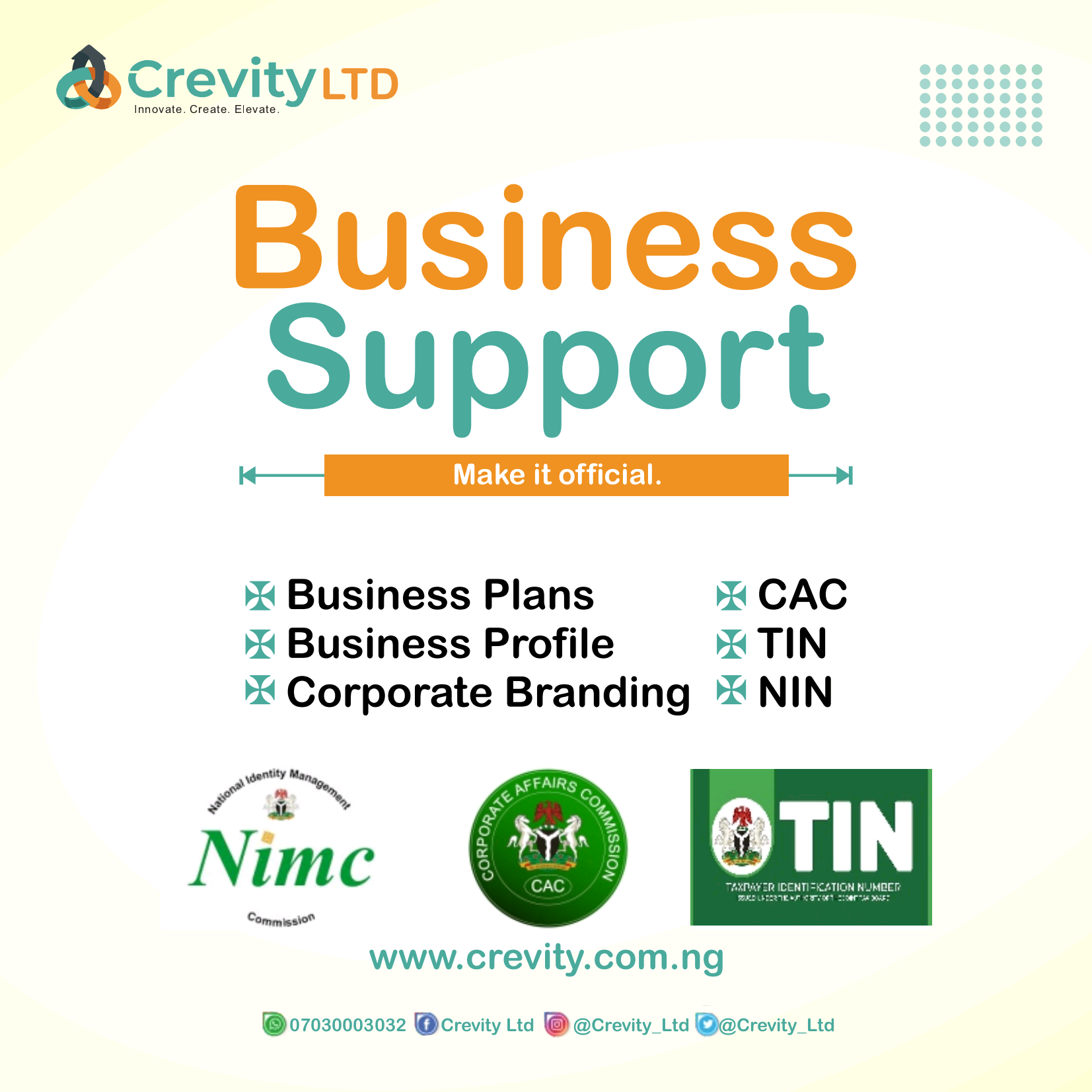 Business Registration Documents Mockup